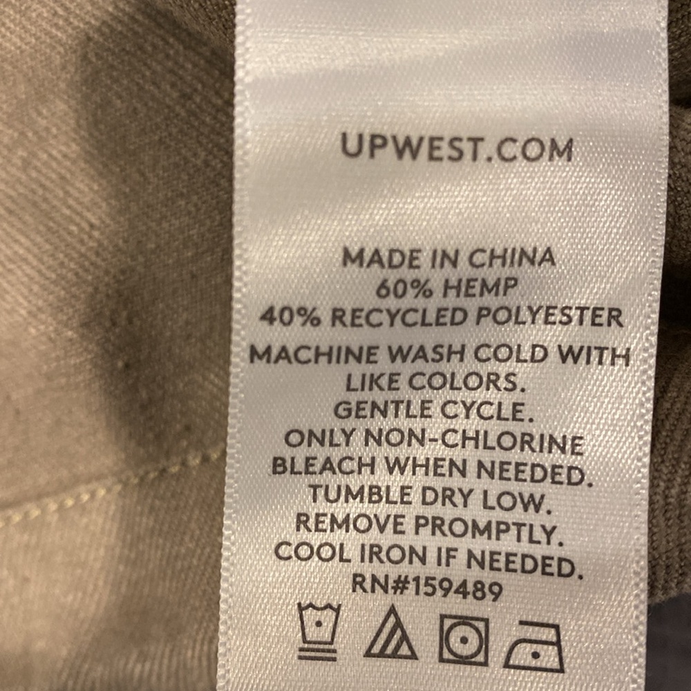 UpWest hemp and recycled jacket - Picture 6 of 6